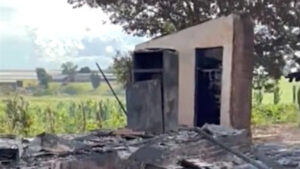 Vereador grava vídeo após casa de seu pai ser consumida por incêndio