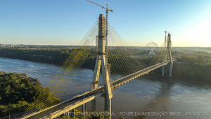 Segunda ponte entre Brasil e Paraguai, está perto de receber trânsito de veículos