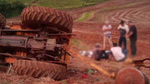 Agricultor de Catanduvas perde a vida em acidente com trator