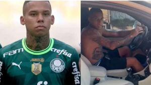 Jogador do Palmeiras é flagrado com acompanhante trans e vídeo vaza