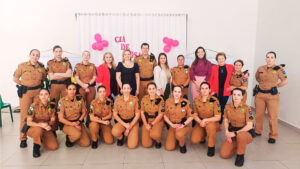 Chá da Rosas: Evento reuniu Policiais Militares femininas em Assis Chateaubriand