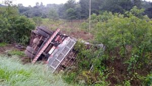 Caminhoneiro perde a vida após colisão com outra carreta conduzida por motorista argentina