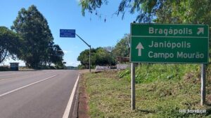 Bandidos armados de fuzil assaltam vendedor de cigarros na BR-272 entre Goioerê e Janiópolis