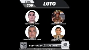 Quem eram os quatro policiais do COD que morreram nesta quarta-feira no interior de Goiás (Vídeo)