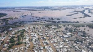 Inmet emite alerta de perigo de chuvas e ciclone para o Rio Grande do Sul