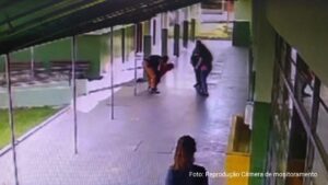 Em rápida ação, policial militar salva criança de 8 anos engasgada em escola do PR (Vídeo)