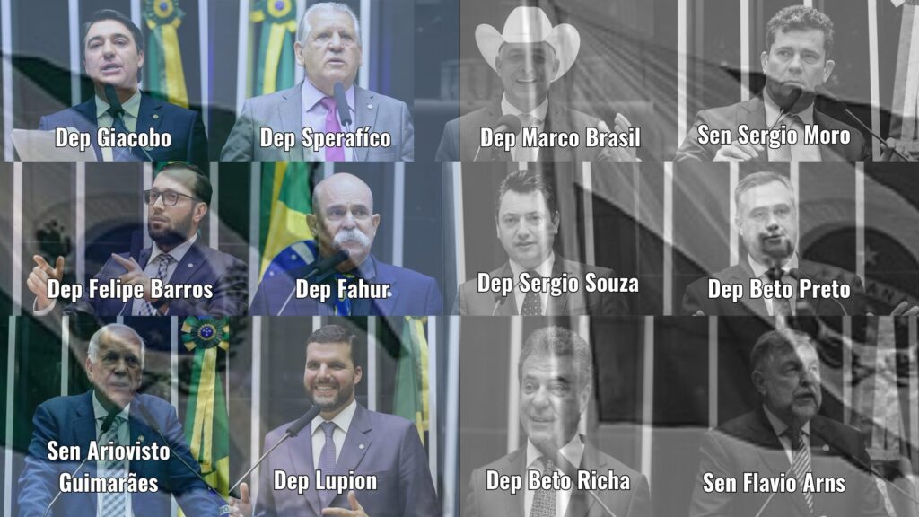 Impeachment de Moraes; veja como votaram deputados e senadores do Paraná