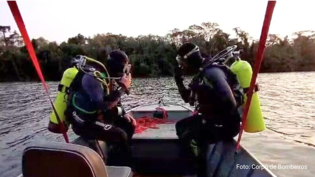 Corpo de jovem que estava desaparecido no Rio Tibagi é encontrado; pai continua sumido