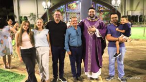 Cloves Angeleli participa de celebração religiosa em Assis Chateaubriand